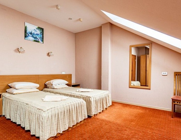 Повышенной комфортности 2-местный 1-комнатный Мансарда - Санаторий «Русский лес»